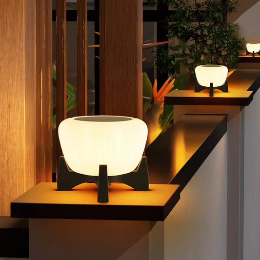 Outdoor Path Light | Solar-Powered LED for Modern Gardens 0