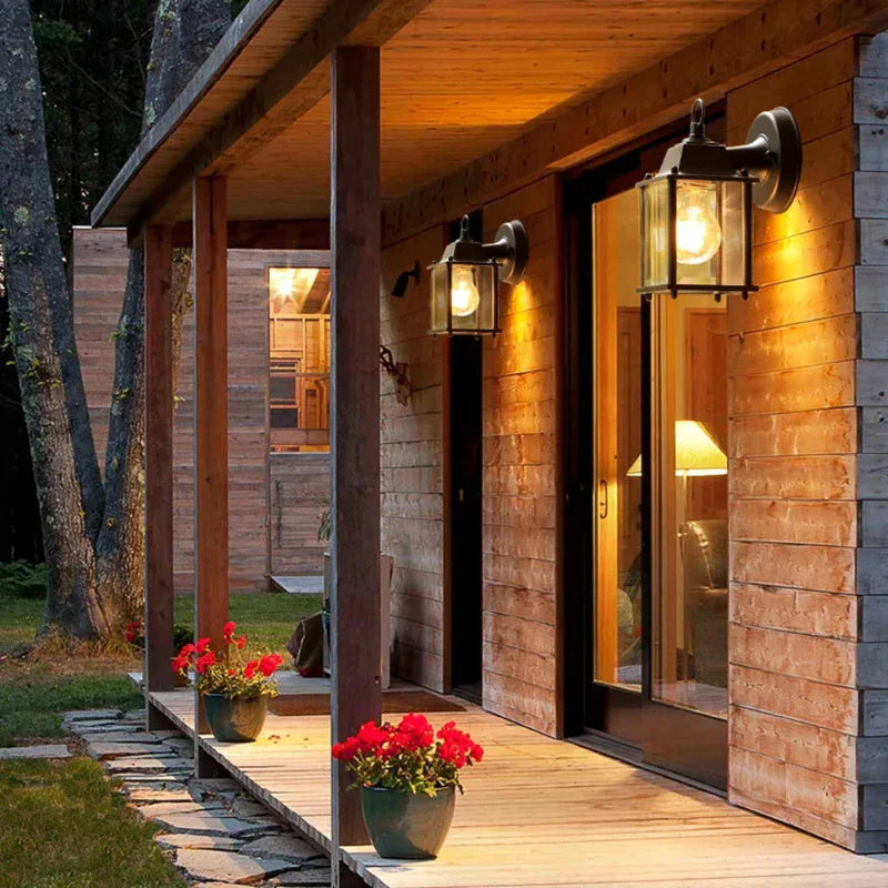 Outdoor Wall Lights | Waterproof Retro Design for Garden Elegance 0