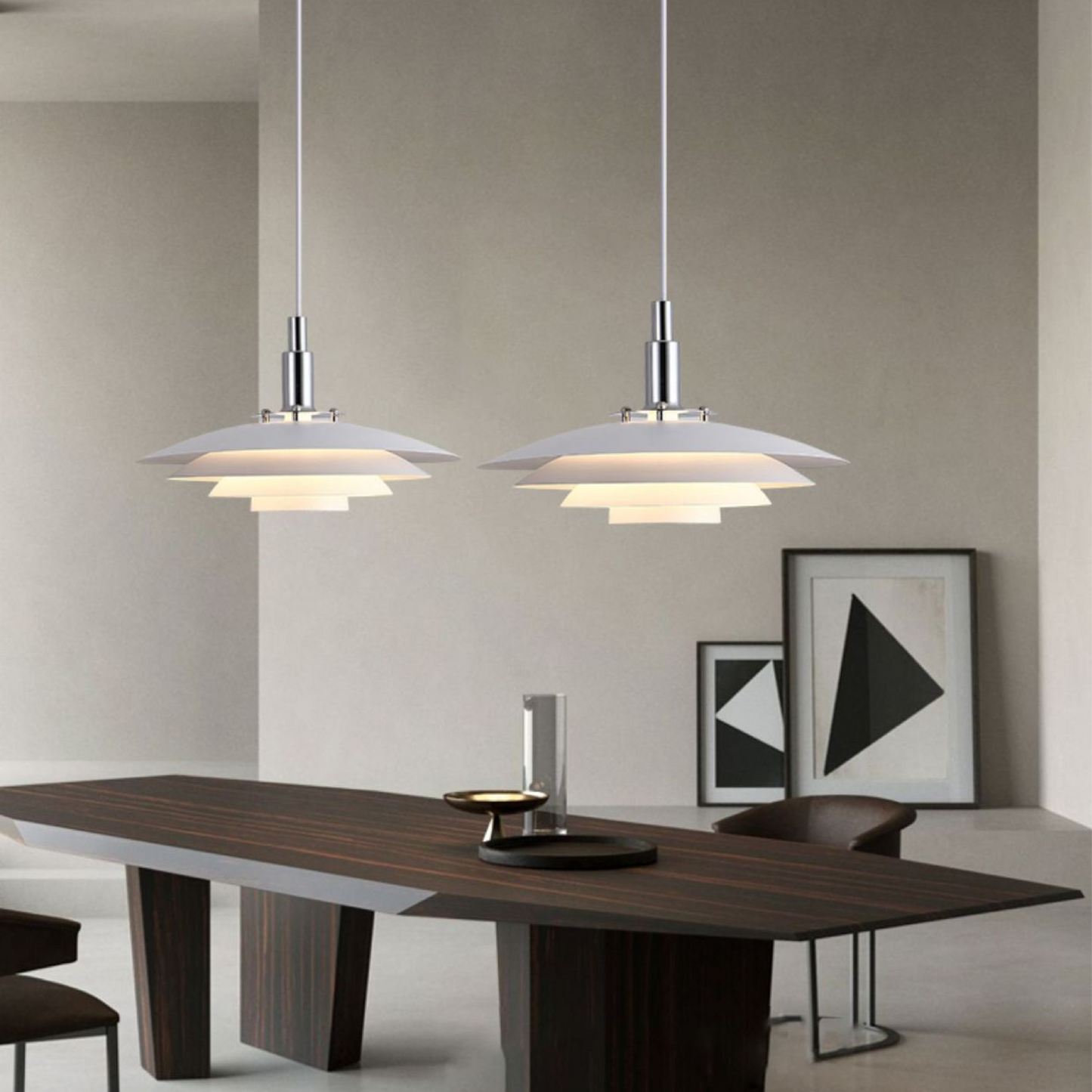 Pendant Lamp | Industrial Minimalist Design with Adjustable Height for Kitchen Island 3