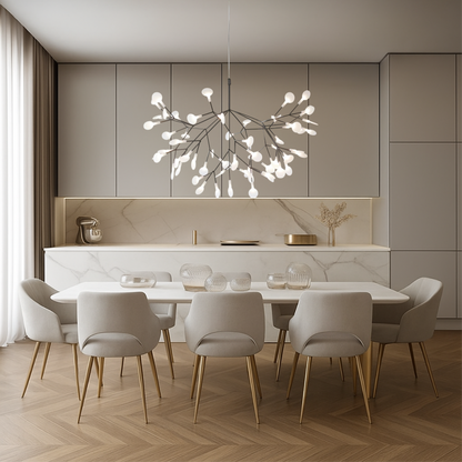 Pendant Lamp | Organic Design with Adjustable Height for Kitchen Lighting 0