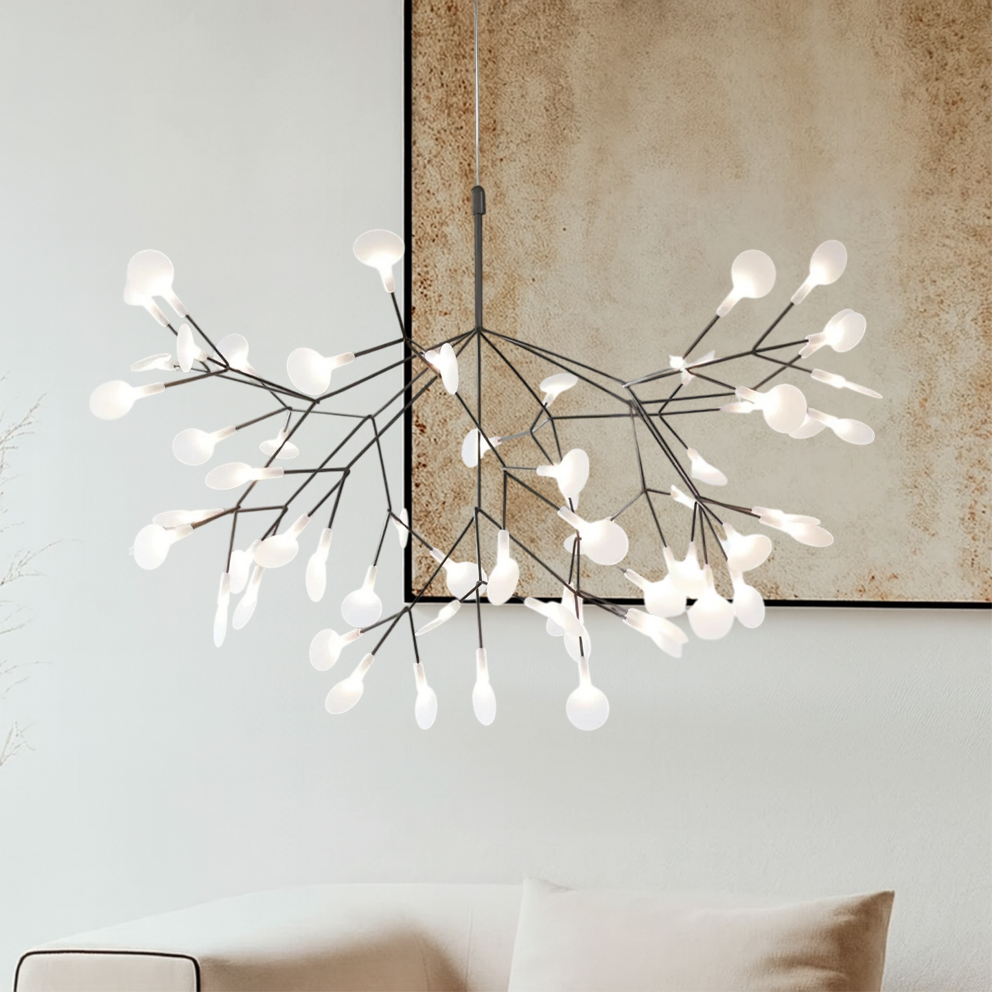 Pendant Lamp | Organic Design with Adjustable Height for Kitchen Lighting 1
