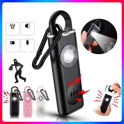 Personal Alarm Keychain | 130dB Siren and LED Light for Personal Safety 2