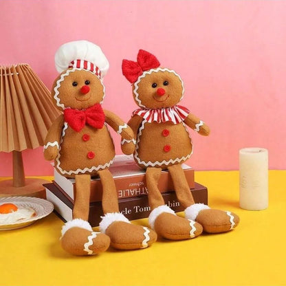 Plush Gingerbread Man Decoration | Festive Holiday Cheer 3