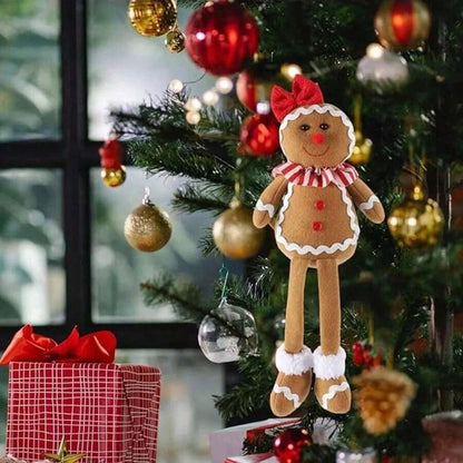 Plush Gingerbread Man Decoration | Festive Holiday Cheer 5