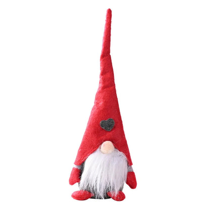 Plush Gnome Decoration | Cheerful Holiday Home Accent 0