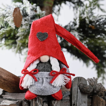 Plush Gnome Decoration | Cheerful Holiday Home Accent 3