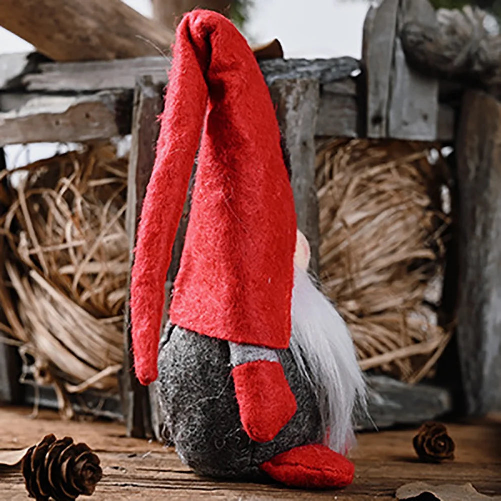 Plush Gnome Decoration | Cheerful Holiday Home Accent 4