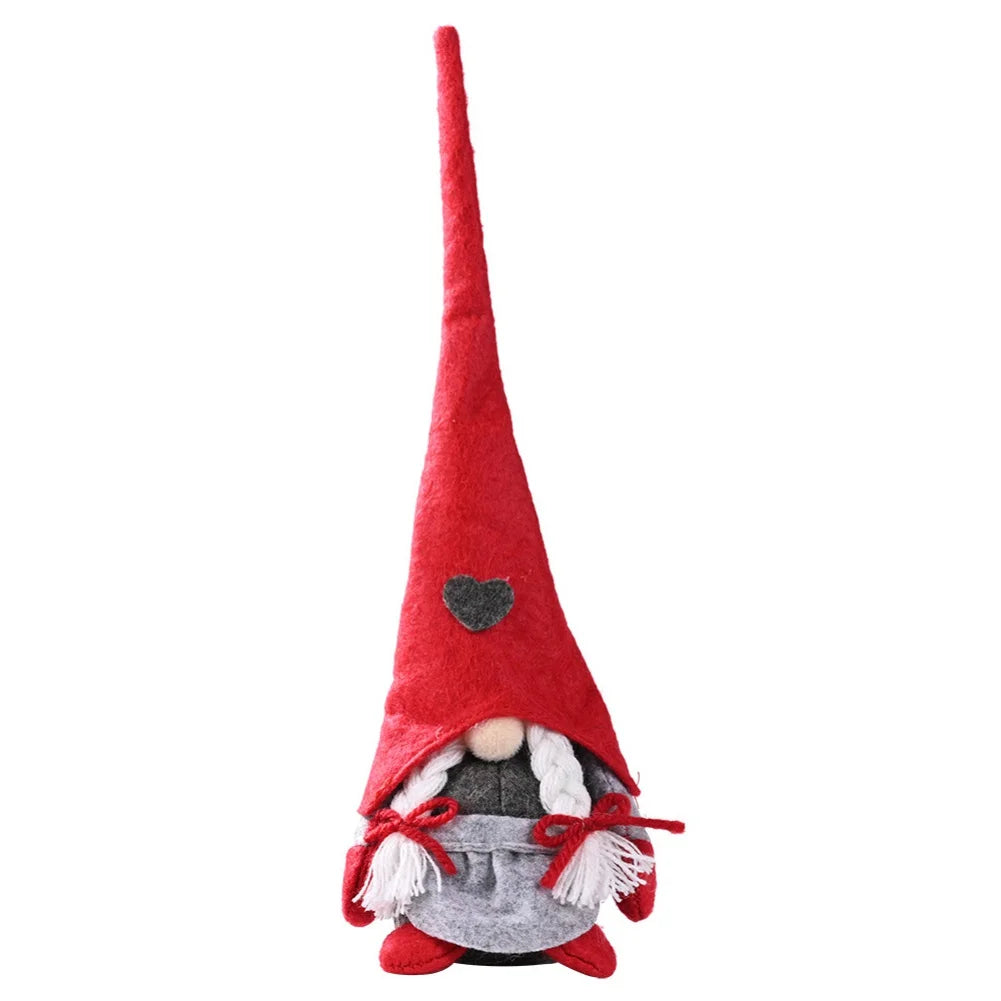 Plush Gnome Decoration | Cheerful Holiday Home Accent 7