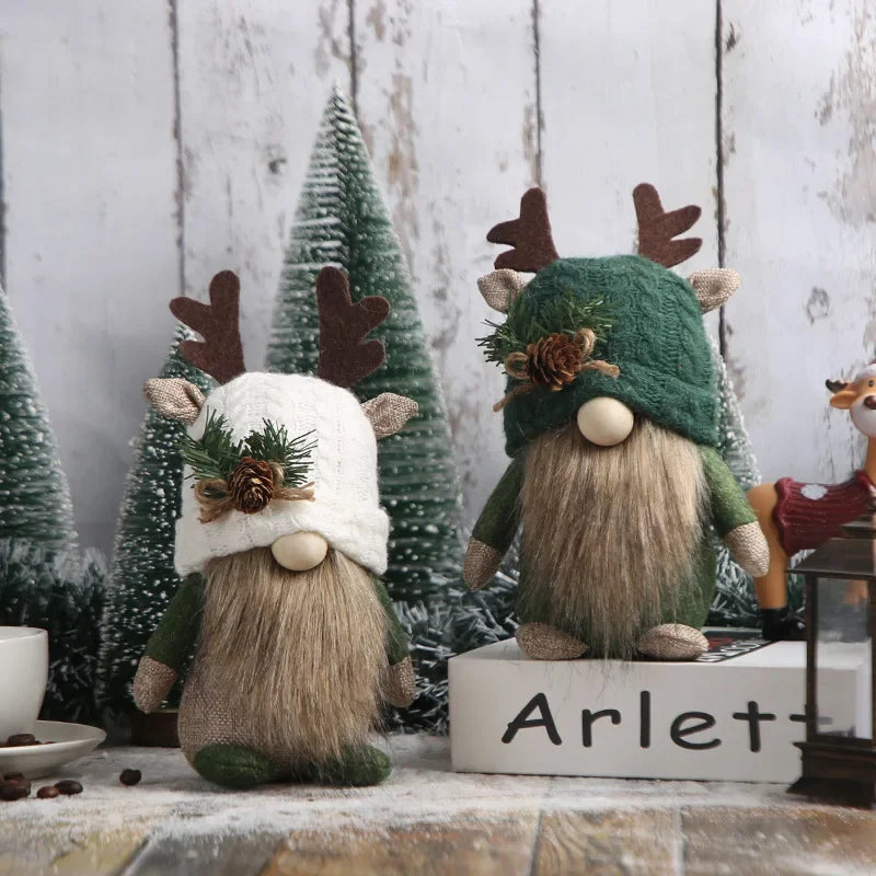 Plush Window Decoration | Adorable Antlered Design for Cozy Interiors 1