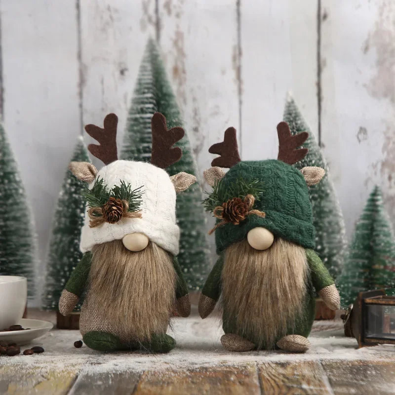 Plush Window Decoration | Adorable Antlered Design for Cozy Interiors 2