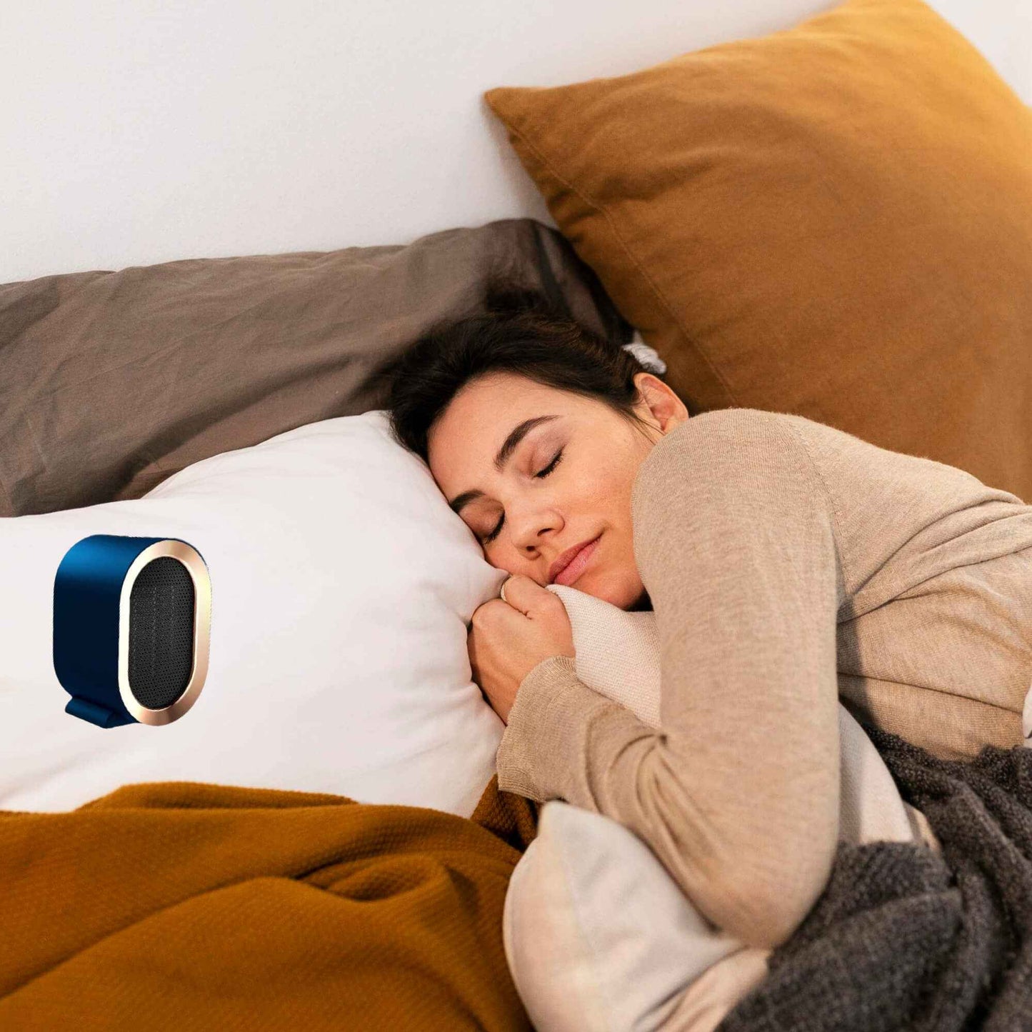 Portable Ceramic Space Heater | Energy Efficient Quiet Heating Solution 5