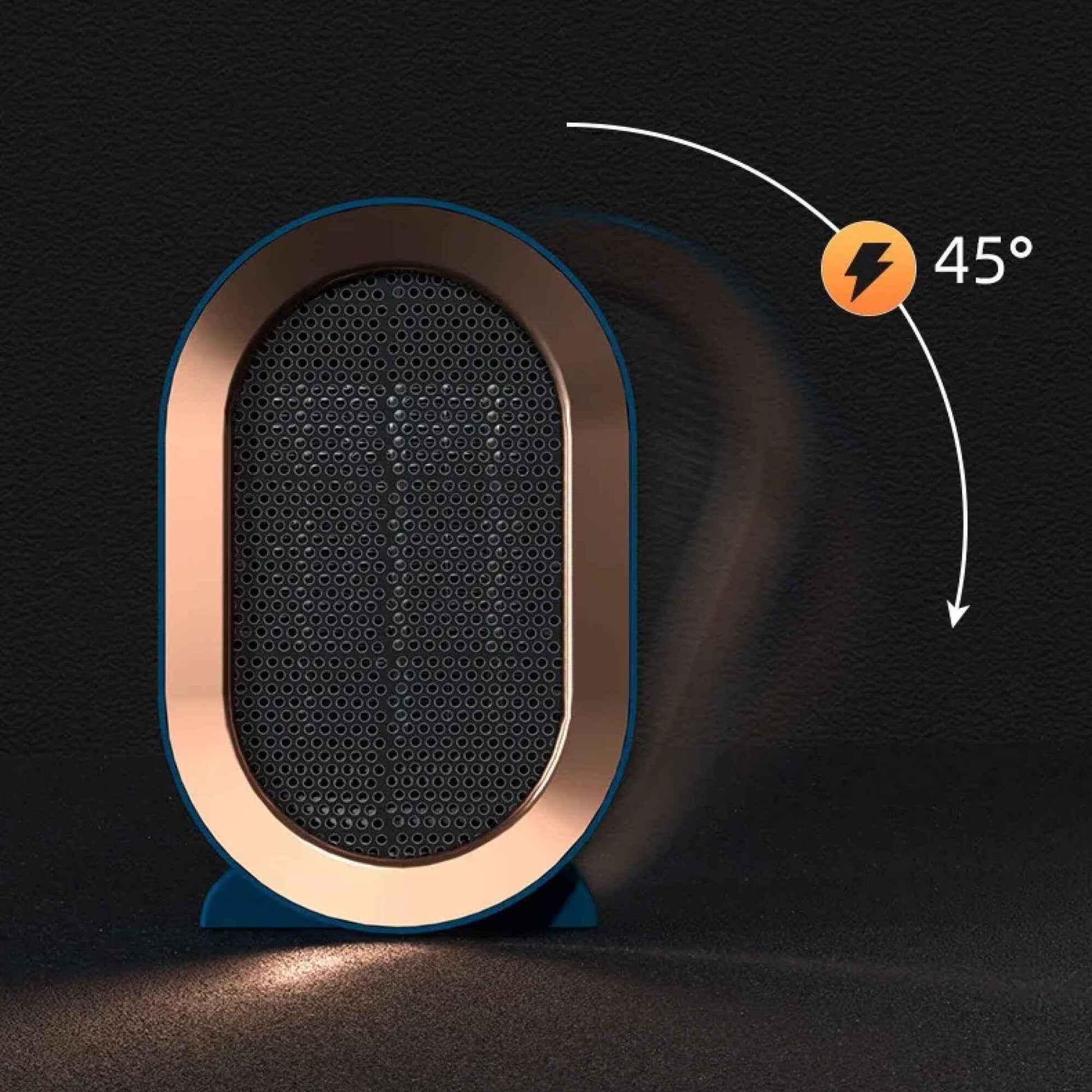 Portable Ceramic Space Heater | Energy Efficient Quiet Heating Solution 6