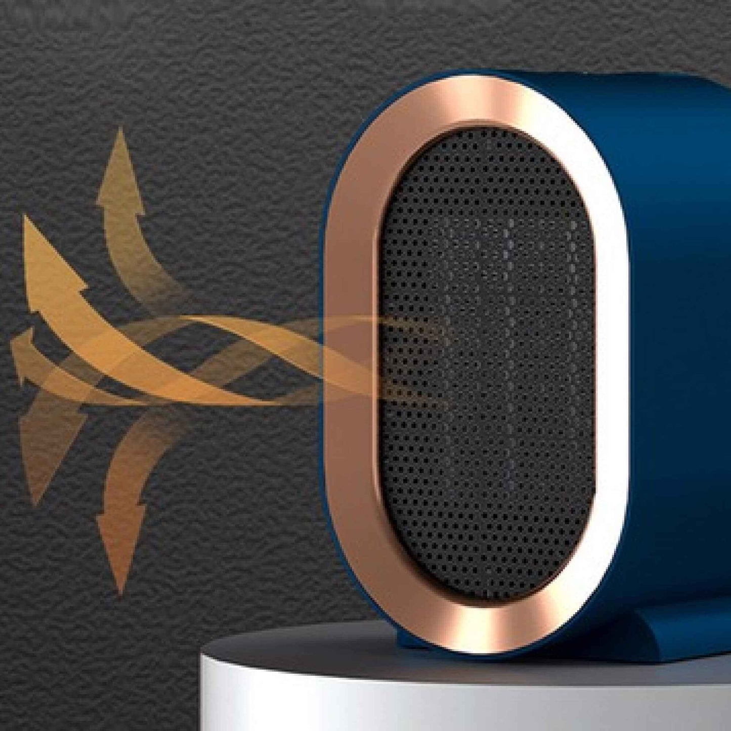 Portable Ceramic Space Heater | Energy Efficient Quiet Heating Solution 8