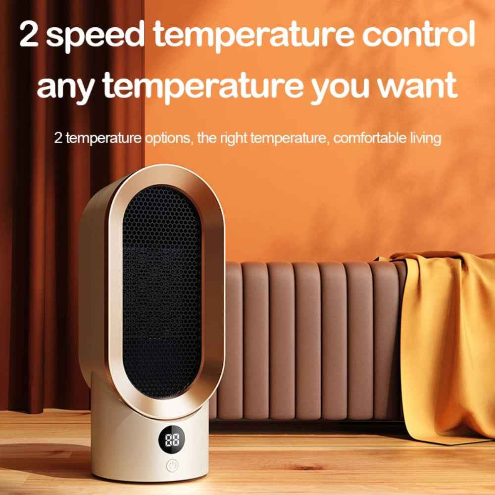 Portable Ceramic Space Heater | Fast Heating, Quiet Operation, Energy Efficient 1