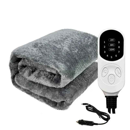 Portable Electric Blanket | 12V Heated Travel Comfort for Vehicles 0