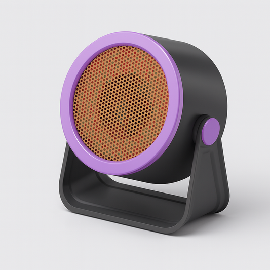 Portable Electric Space Heater | Fast Ceramic Heating for Small Rooms 0