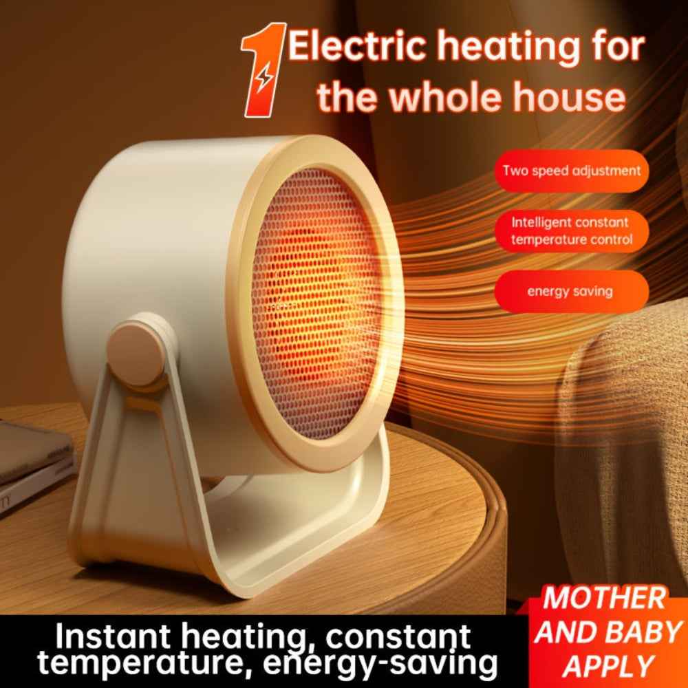 Portable Electric Space Heater | Fast Ceramic Heating for Small Rooms 4