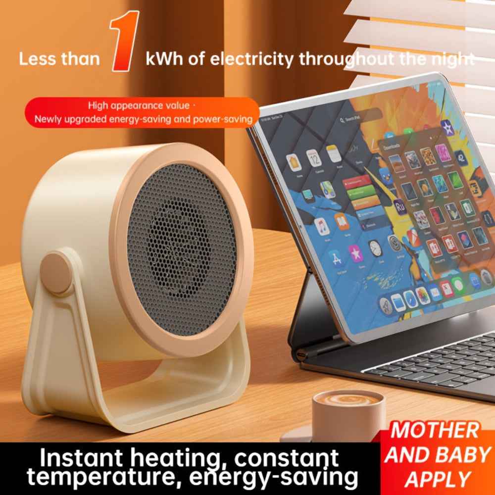 Portable Electric Space Heater | Fast Ceramic Heating for Small Rooms 5