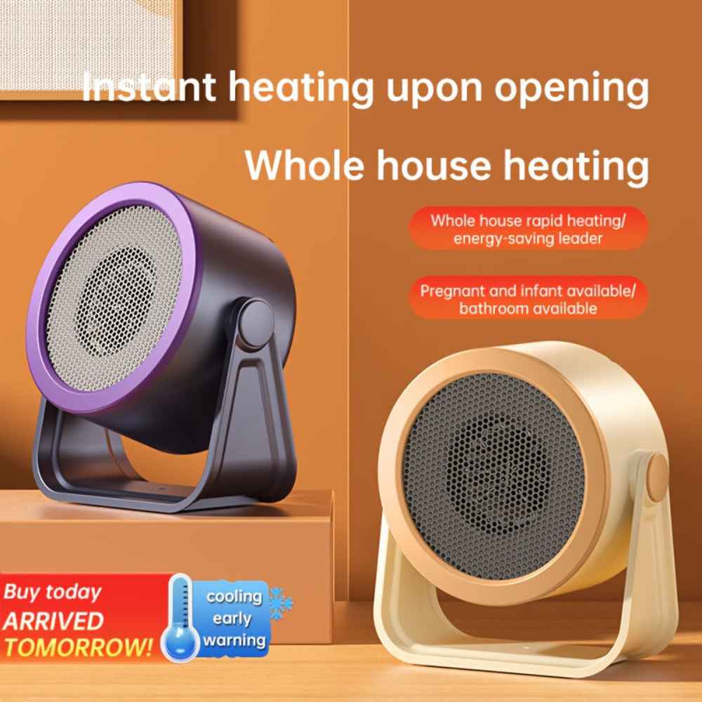 Portable Electric Space Heater | Fast Ceramic Heating for Small Rooms 6
