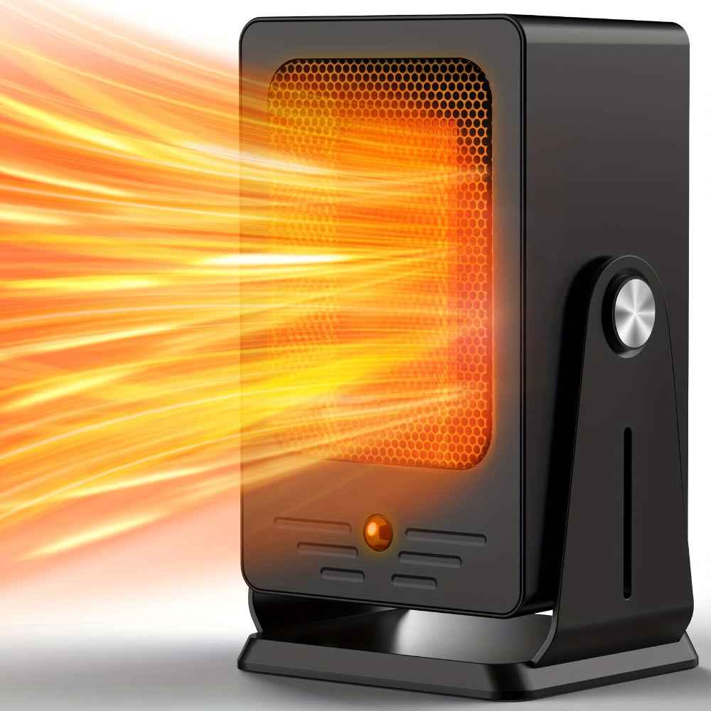 Portable Electric Space Heater | Quick Comfort with Adjustable Thermostat 1