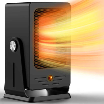 Portable Electric Space Heater | Quick Comfort with Adjustable Thermostat 4