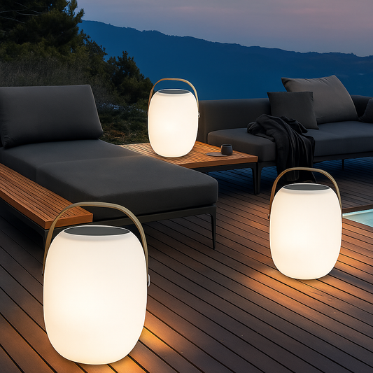 Portable Solar Patio Lamp | Eco-Friendly LED Lighting for Outdoor Spaces 0