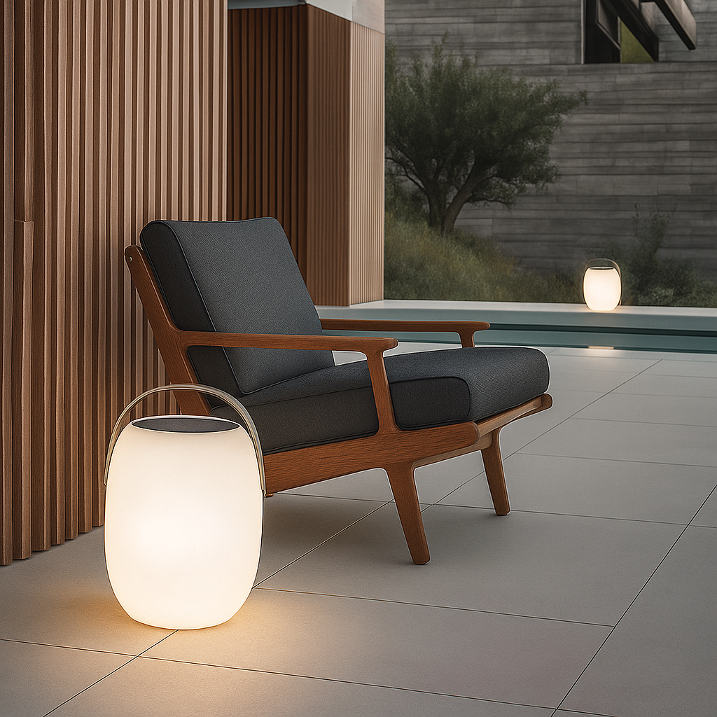 Portable Solar Patio Lamp | Eco-Friendly LED Lighting for Outdoor Spaces 3