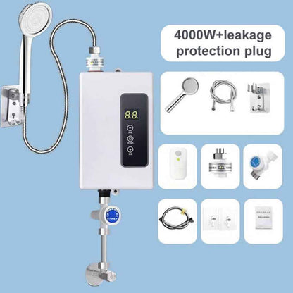 Portable Tankless Water Heater | Instant Hot Water with Energy Saving Design 0
