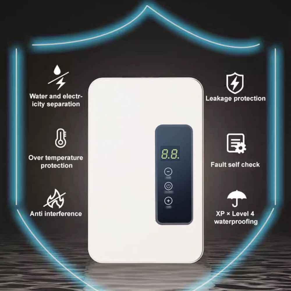 Portable Tankless Water Heater | Instant Hot Water with Energy Saving Design 8