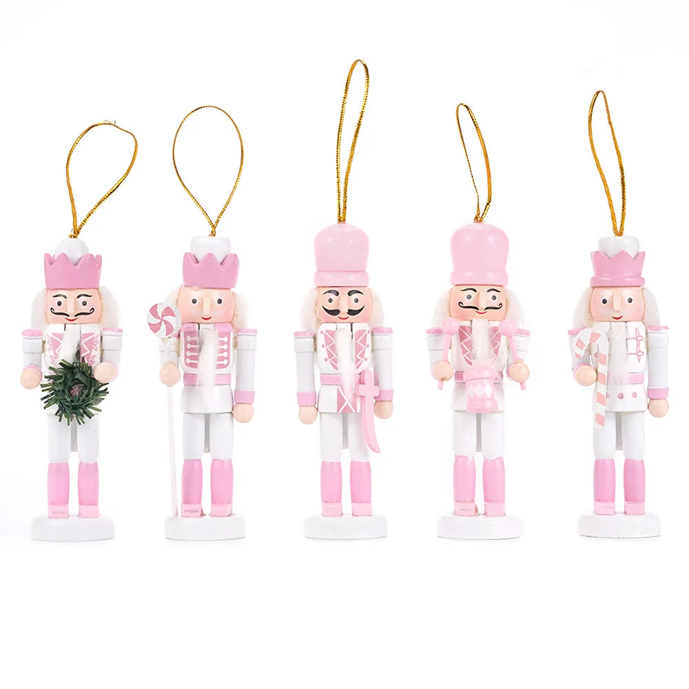 Puppet Nutcracker Set | Handmade Wooden Christmas Ornaments 0