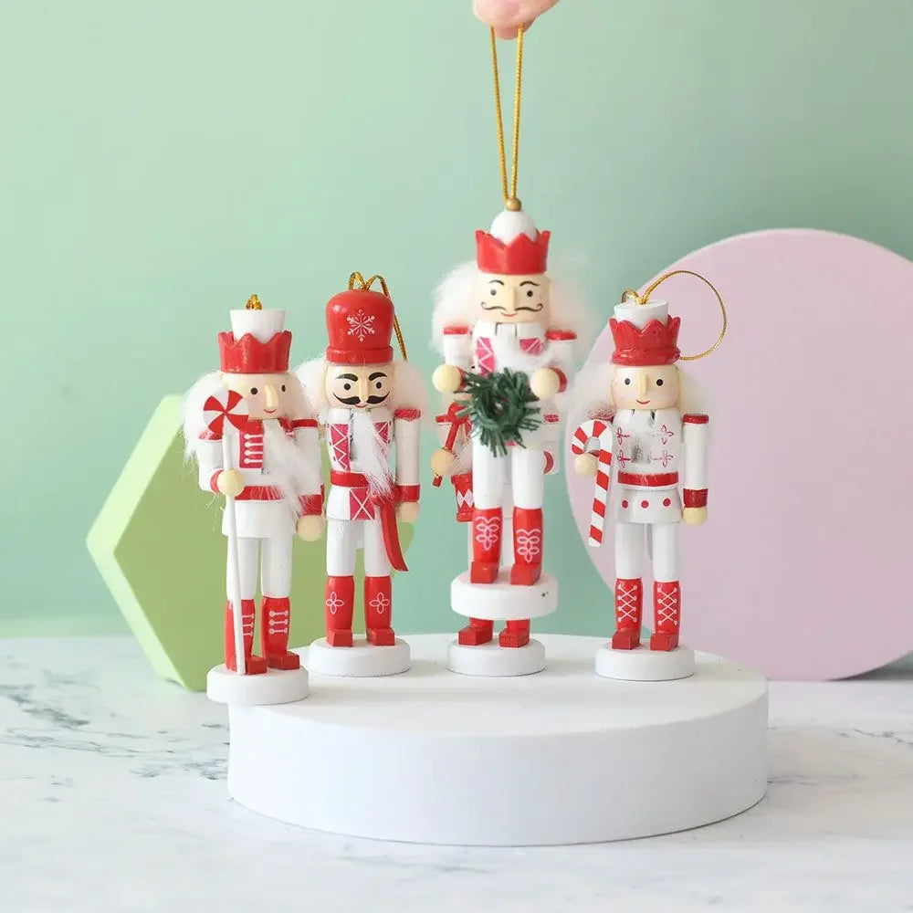 Puppet Nutcracker Set | Handmade Wooden Christmas Ornaments 2