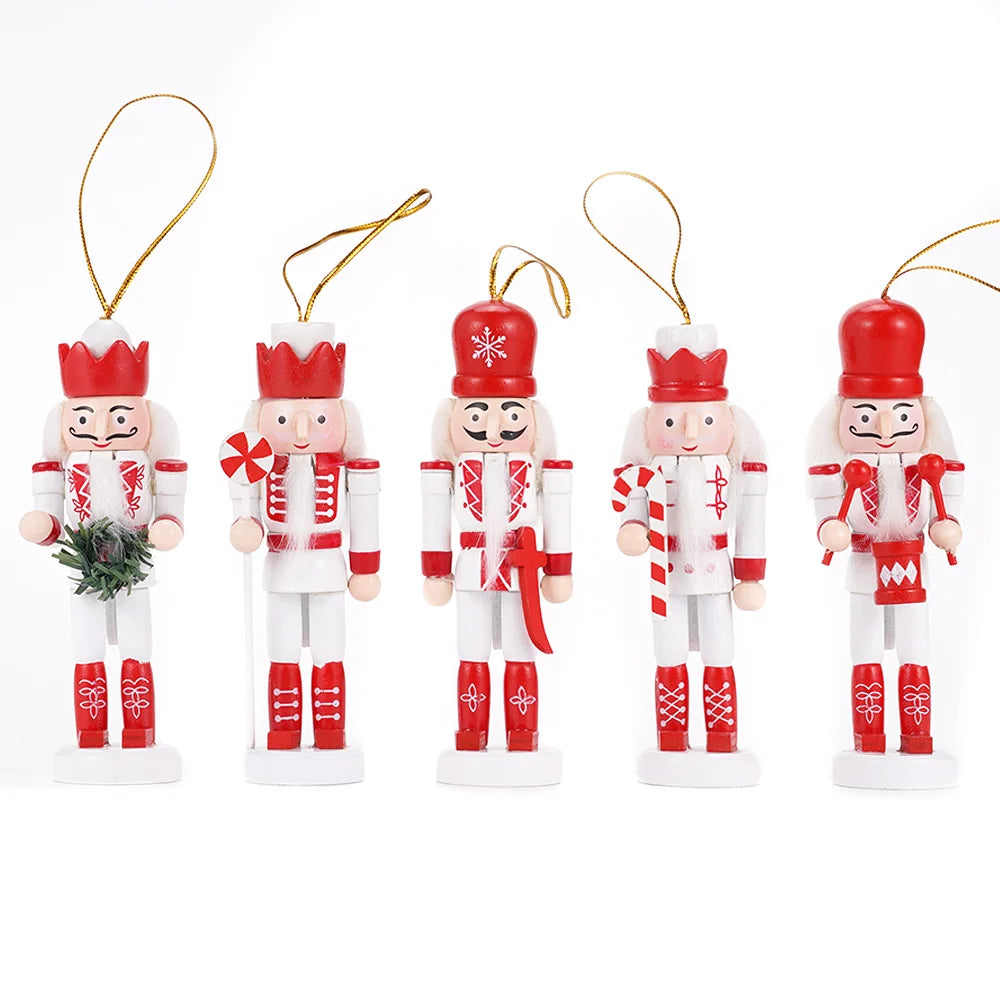 Puppet Nutcracker Set | Handmade Wooden Christmas Ornaments 3