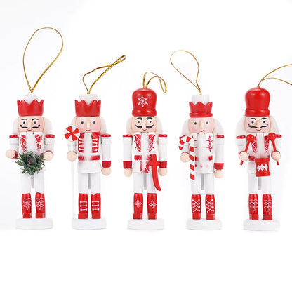 Puppet Nutcracker Set | Handmade Wooden Christmas Ornaments 3