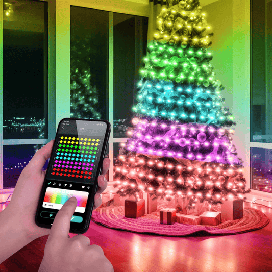 RGBIC String Lights | Dynamic Bluetooth Control for Parties 0