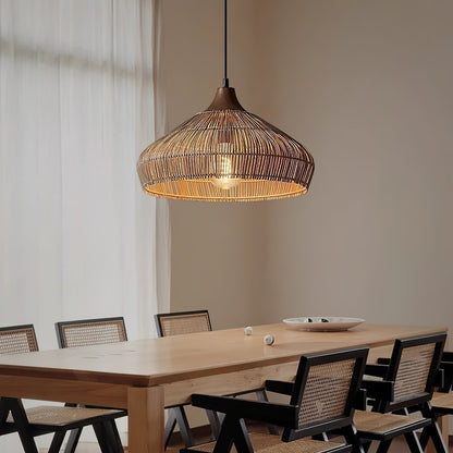 Rattan Pendant Lamp | Hand-Woven Shade for Cozy Interiors 3
