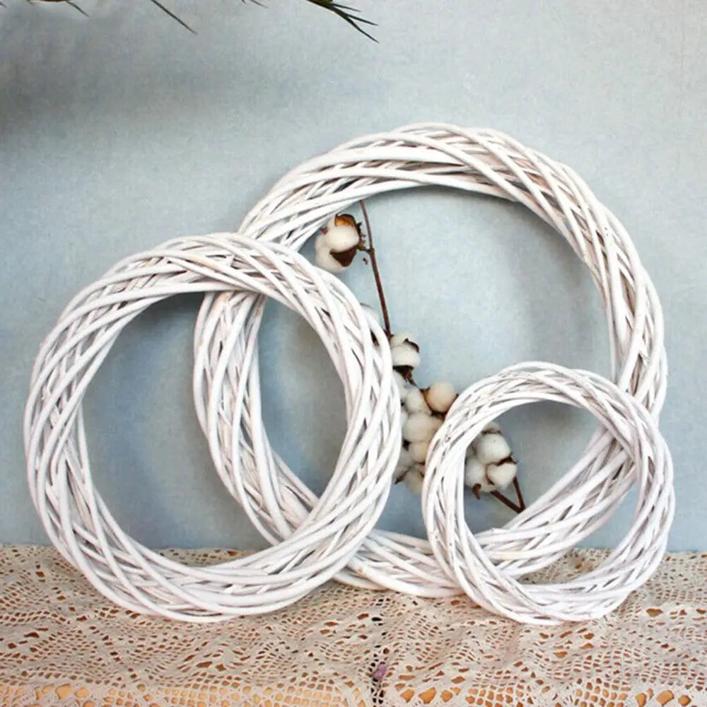 Rattan Wreath | Elegant Holiday Decoration for Christmas 2