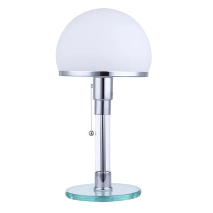 Glass Hemisphere Table Lamp | Bauhaus-Inspired Design with LED Efficiency 7