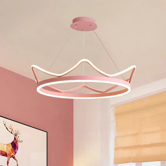 Kids Crown Chandelier | Minimalist Design for Enchanted Bedrooms 1