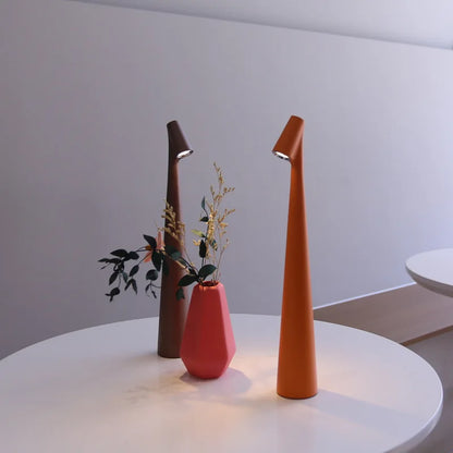 Portable Table Lamp | Funky Cone Design with Touch Dimming 2