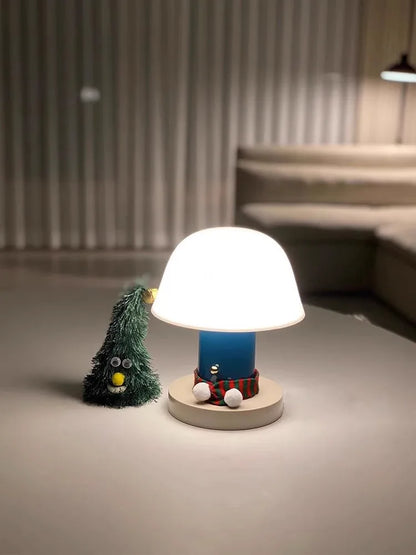 Nordic Mushroom Lamp | Wireless Touch-Activated Dimmable Design 4