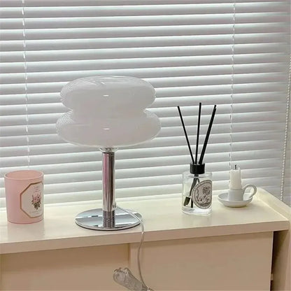Macaroon Glass Table Lamp | Mid-Century Modern Design with Versatile Lighting 3