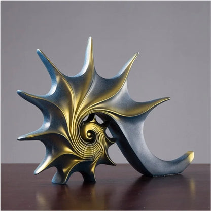 Conch Sculpture | Luxurious Ocean-Inspired Home Decor 2