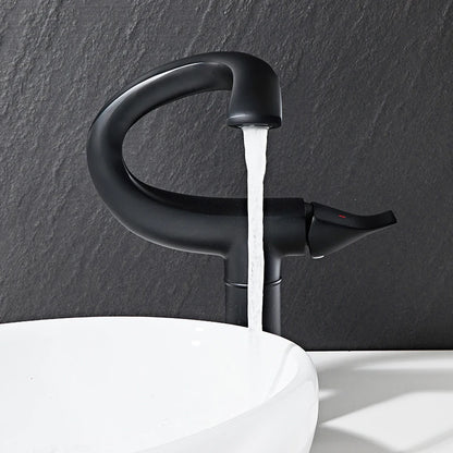 Tall Bathroom Basin Faucet | Elegant Swan-Inspired Design 4