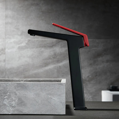 Tall Single Lever Bathroom Faucet | Sleek Modern Design for Style 4