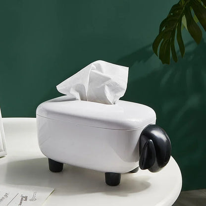 Sheep Tissue Box Cover | Playful Design for Home Decor 4