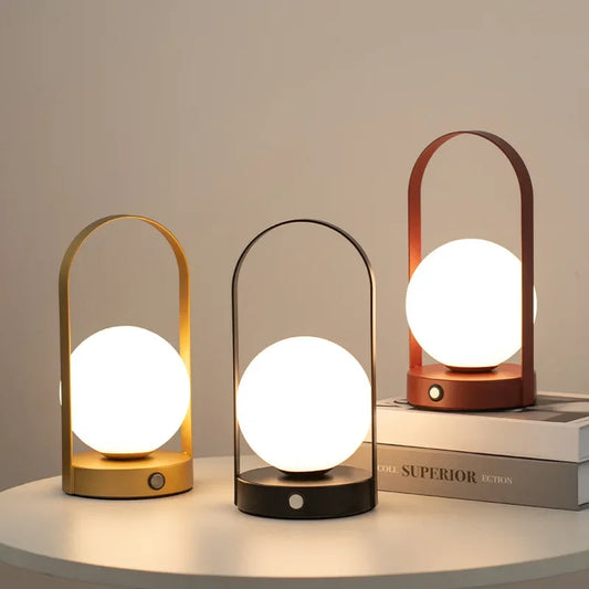 Portable Rechargeable Table Lamp | Waterproof Design with Touch Control 1