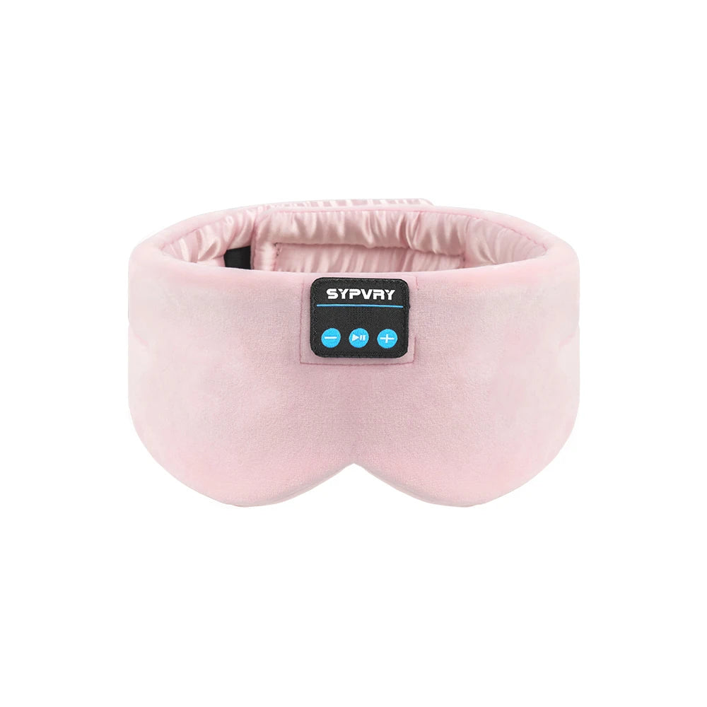 Silk Sleep Eye Mask with Bluetooth Headphones
