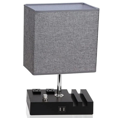 Bedside Lamp | Dimmable Lighting with Dual USB Charging Ports 3