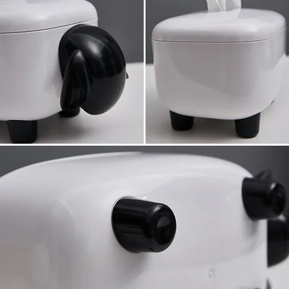 Sheep Tissue Box Cover | Playful Design for Home Decor 5