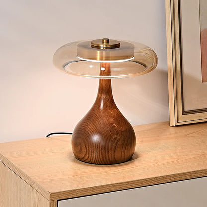 Retro Table Lamp | Vintage Glass Design with Energy-Efficient LED 2